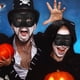 thumbnail image 5 of Máscara de Halloween Cosplay Party Mask Half Facial Carnival Mask Masquerade Mask Prop con banda elástica, 5 of 5