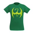 thumbnail image 2 of Iron Fist Distressed Symbol Men's T-Shirt-3XLarge, 2 of 4