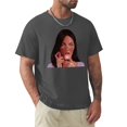 thumbnail image 1 of Camiseta de verano para niños camisa con estampado de corazones y cuerpo de retales tops cortos de talla grande ropa bonita para hombre, 1 of 6