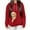 Red--sweatshirt for women pack, variant on Aboser Womens Pet Carrier Hoodies Cat Dog Kangaroo Pouch Holder Sweatshirt Cute Long Sleeve Pullover Tops Comfy Soft Hooded Sweatshirts with Pocket