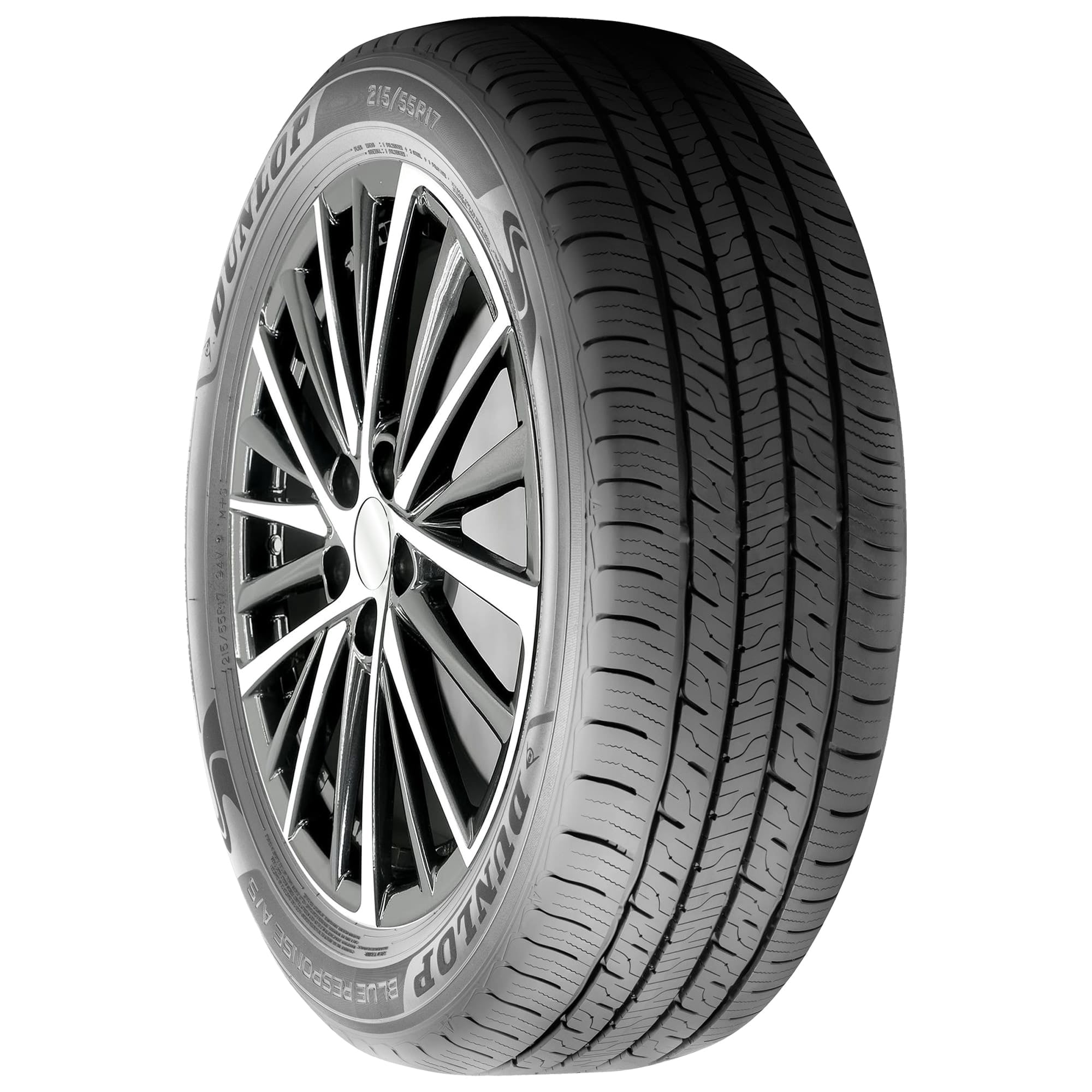 10 DUNLOP 175/65R15 2021年製 8分目 ノーマル Dunlop Blue Response A/S Touring 175/65R15 84H Passenger Tire