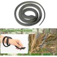 thumbnail image 4 of 12 Pcs Realistic Rubber Snakes, Assorted Sizes Plastic Fake Snakes, Prank Snake Toys For Halloween Party, Tricking People, Kid Playing, Garden Props -, 4 of 5