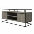 thumbnail image 4 of Camley Modern Media Console TV Stand for TVs up to 54", Gray Oak, 4 of 9