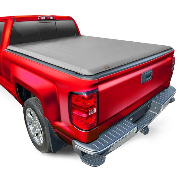 MaxMate Soft Roll-up Truck Bed Tonneau Cover Compatible with 2020-2026 Chevy Silverado GMC Sierra 2500 3500HD | 6'10" (82") Bed | TCC169212