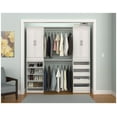 thumbnail image 4 of Closetmaid 21Mc-Sdk Modular Set Of (2) 10-1/2"W X 34-3/4"H Double Door Kit For Closet, 4 of 7