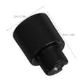 thumbnail image 2 of OUNONA dash camera mirror mount Dashcam Holder Metal Black 1Pcs, 2 of 7