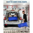 thumbnail image 4 of Heavy Duty Car Ramps Set 8000 LBS, Solid Steel Truck Ramp, Car Ramp Set-Lifts Vehicles Up to 8 Inch, for Car Repair or Vehicle Maintenance, 2 Pack Car Ramps, 4 of 9