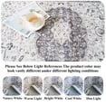 thumbnail image 7 of Hallway Washable Runner Rug - 2'6x14 Kitchen Rugs Entryway Vintage Soft Floor Mat Non Slip Indoor Farmhouse Carpet For Bathroom Living Room Bedroom (2'6''x14'  Grey), 7 of 7