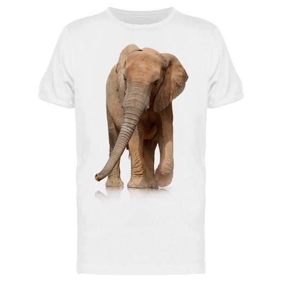Mirrored Portrait Elephant Tee Men's -Image by Shutterstock