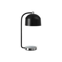 Lighting - 18"h - Table Lamp - Black Metal - Silver Metal - Contemporary