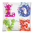 thumbnail image 1 of BSDHOME Housse de Coussin d'Amour Colorée 20x20 Pouces Impression Recto-Verso, 1 of 1