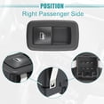 thumbnail image 3 of Unique Bargains Interruptor de elevalunas eléctrico del lado derecho del pasajero apto para Jeep Cherokee 2015-2023, 3 of 7