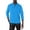 Sky Blue, variant on Mens Knit Polo Fashion Long Sleeve Turndown Neck Solid Mens Spring Shirt,Orange,M