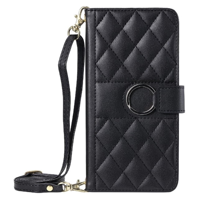 Funda tipo billetera GANGXUN para Xiaomi Redmi Note 12 Turbo 5G – Tapa abatible con correa para mujer