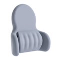 thumbnail image 3 of Soporte lumbar de automóviles Soporte de almohada de almohada Decoración multipropósito Memoria Cushion para la sala de juegos de lectura del sueño Gris, 3 of 9