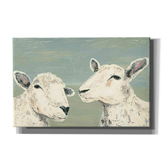 Epic Graffiti 'Bashful Sheep I' by Jade Reynolds, Canvas Wall Art, 40"x26"