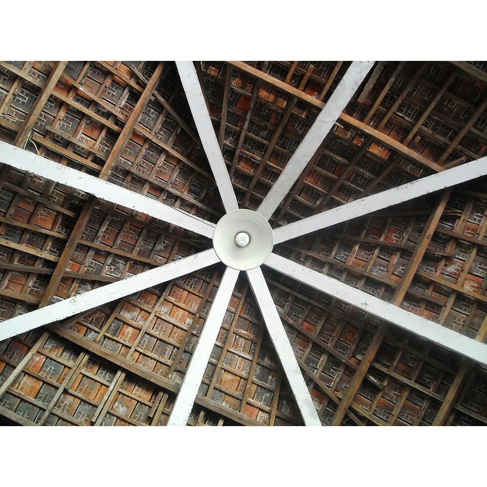  Genting  Pendopo Roof  Wood 12 Inch By 18 Inch Laminated 