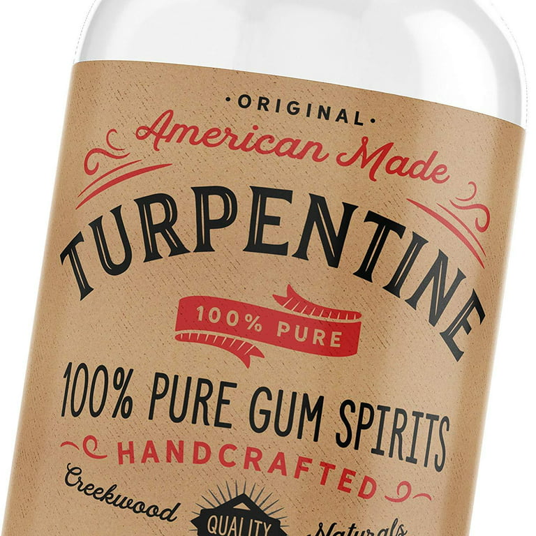 100% Pure Gum Spirits of Turpentine American Made NOT 