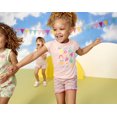 thumbnail image 3 of Garanimals Toddler Girl Dolman Short Sleeve Graphic Jersey T-Shirt, Sizes 18M-5T, 3 of 5