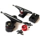 thumbnail image 1 of Bogie de Patines de Surf Meraki de 6,25 Pulgadas Bogie de Tablero de Surfskate de Tierra de AleacióN de Aluminio Soporte de Resorte Giratorio Suministro Piezas, Negro, 1 of 6