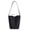 black, variant on High-Quality Large Capacity Bucket Bag for Women and Girls, Korean Style Versatile Shoulder Crossbody Purse with Magnetic Closure and Stitching Detail in Black for Daily Commute 6.6 IN × 4.3 IN × 9.8