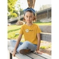 thumbnail image 2 of Daisy Hand Drawn Blessed Text    T-Shirt Juniors -Image by Shutterstock,  x-Small, 2 of 4