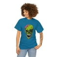 thumbnail image 3 of Scary Zombie Skull Halloween T-Shirt, 3 of 12