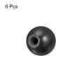 thumbnail image 3 of Unique Bargains Boutons de Boule Filetés 1.18Inch Dia M8 Thread Femelle Thermodurcissable Poignées Rondes, Noir 6 Pack, 3 of 5
