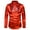 Red, variant on Men's 70s Disco Shirts Luxury Metallic Sequins Button Down Long Sleeve Party Shirt Nightclub Costume Tops White