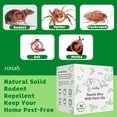 thumbnail image 3 of Pest Repellent Pouches, 10 Pack Peppermint Oil for Mice, Rodent, Mouse, Rats, Spider, Squirrel, Control Indoor & Outdoor, Natural Mouse Deterrent Replace Traps Family Pet Safe, 3 of 5