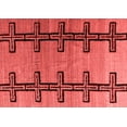 thumbnail image 1 of Ahgly Company Machine Washable Indoor Rectangle Southwestern Red Country Area Rugs, 7' x 10', 1 of 4