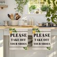 thumbnail image 4 of Lemon Letter Kitchen Towels Set of 1, Botanical Fruit Floral Leaves Stripes Beige Absorbent Dish Towels for Kitchen, Microfiber Hand Towel, Quick Drying Tea Towel for Cleaning Decorative Dishcloths, 4 of 7