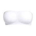 thumbnail image 5 of Jamsmile Women Strapless Bras Seamless Strapless Push Up Bras Convertible Wireless Underwire Support Bralette Padded Bandeau Bra, 5 of 5