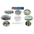 thumbnail image 5 of Twin Wall Polycarbonate Greenhouse Panels | Polycarbonate Panels | Greenhouse Panels| Polycarbonate Roof Panels| Panels | Clear, Light Weight | 8mm | Size: 12" x 24" | 1 Pack, 5 of 6