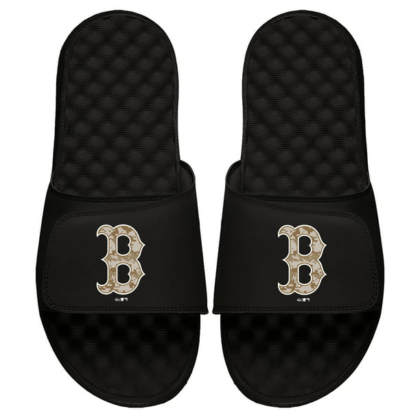 Boston Red Sox ISlide Camo Logo Slide Sandals - Black - Walmart 