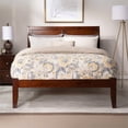 thumbnail image 2 of Portland Full Solid Wood Platform Bed in Walnut, 2 of 8