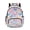 Colorful Butterfly Tie-dye, variant on Xixirimido Sunflower Dog Paw Print 17" School Backpack for Girls Boys High School Book Bag Cute Backpack Lightweight Middle School Back Pack Daypack Elementary
