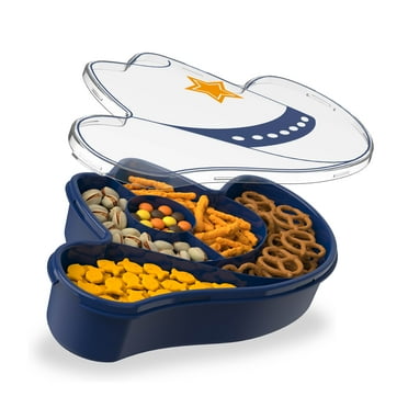 Cook With Color 5-Compartment Snack Box, Texas Cowboy Hat
