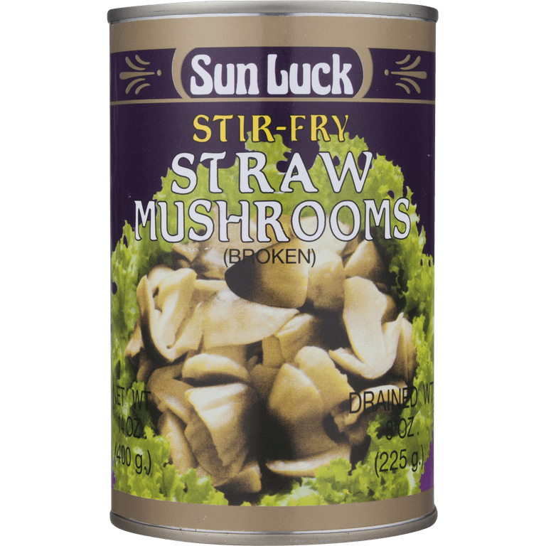 Sun Luck Stirfry Straw Mushrooms (12x15OZ )