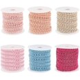 thumbnail image 5 of 32Yards Braid Trim for Sewing 3/8inch Polyester Lace Trim Fringe Trim Fabric Gimp Braid Trim Ribbon Roll for Upholstery Costume Curtain DIY Crafts Jewelry Making, 5 of 7