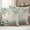 Beige Green, variant on Green Pumpkin Outdoor Waterproof Pillow Covers, Thanksgiving Eucalyptus Leaves Wood Grain Decorative Square Throw Pillowcase Sofa Cushion Sham for Patio/Couch/Chair, 24"x24" 2 Pack