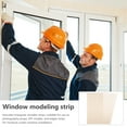 thumbnail image 2 of 10pcs Window Decorative Trim Wooden Molding Trim Window Screen Molding Strip Decors, 2 of 8