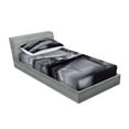 thumbnail image 2 of Ambesonne Black and White Fitted Sheet & Pillow Sham Set, Panorama View, Twin, Dark Green, 2 of 2