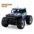 thumbnail image 2 of Bewildely Camión RC de alta velocidad fácil de controlar con controlador de 4GHz para un manejo suave y seguridad ligera Videojuegos portátiles azul, 2 of 6