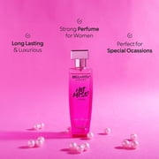 Bella Vita Luxury Hot Mess Eau De Parfum Perfume for Women with Jasmine, Rose & Citrus Mandarin |Fruity Musky Long Lasting EDP Fragrance Scent 100 Ml