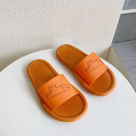 

Women Flat-toe Flat-heeled Sandals And Slippers with Beaded Rhinestone Flip-flops