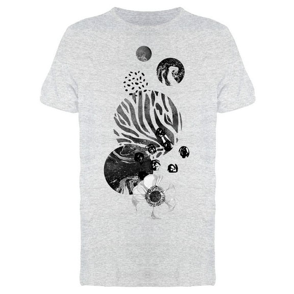 Patterns On Circles Overlapped Tee Men's -Image by Shutterstock