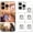 5 Photos, variant on Personalized Photo Phone Case, Custom Phone Case for iPhone 16 15 14 13 12 11 Pro Max Plus Mini XR XS X, Customized Picture Case - Shockproof Heavy Duty Protective Cover Clear