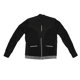 thumbnail image 1 of Chaqueta de ciclismo reflectante a prueba de viento, resistente al agua, ropa de carreras de manga larga para exteriores, color negro XXXL, 1 of 10