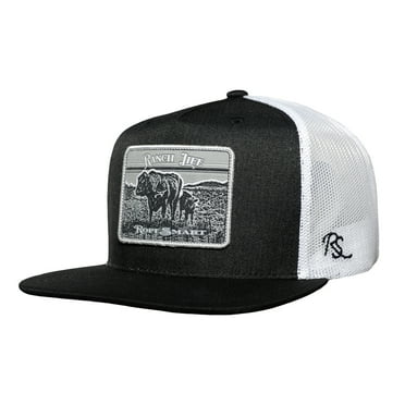 RopeSmart Ranch Life Black Trucker Cap